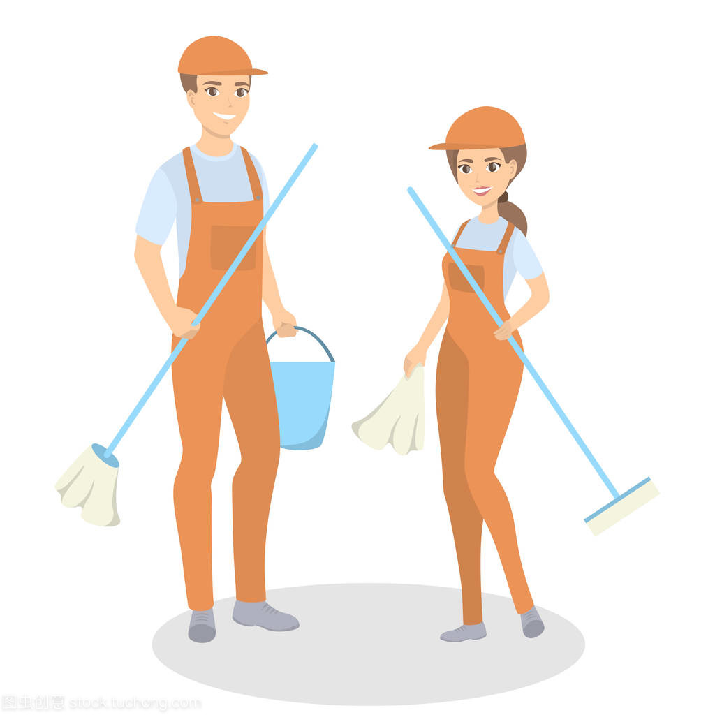 清洁服务人员与家居装饰 打造洁净与美观的生活空间